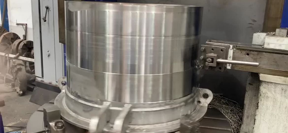 Mecanización de válvula tipo Howell-Bunger